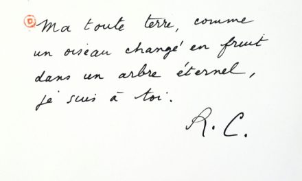 Garder l’axe central de la montagne