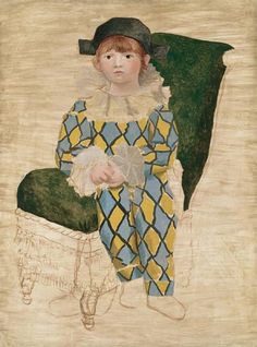Paul en Arlequin – Picasso (1924 )