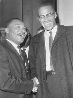 photo - Malkom X et Martin Luther King